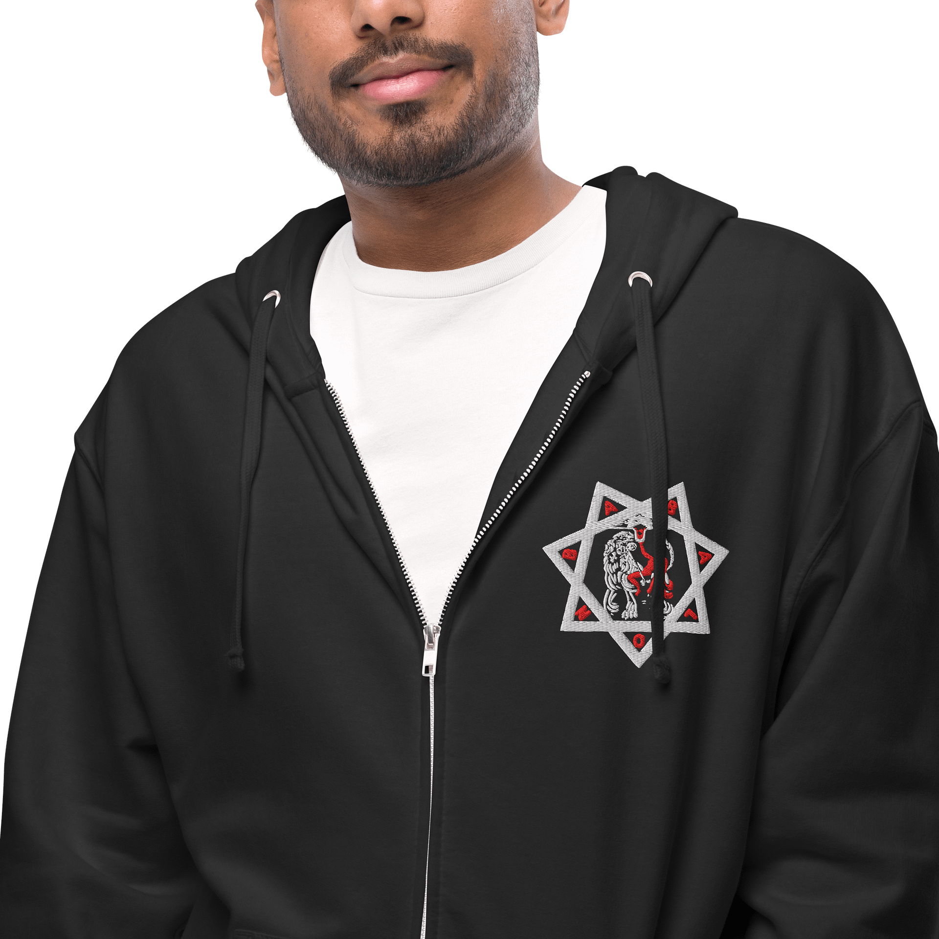 Scarlet Woman Embroidered Zip Hoodie product image (4)