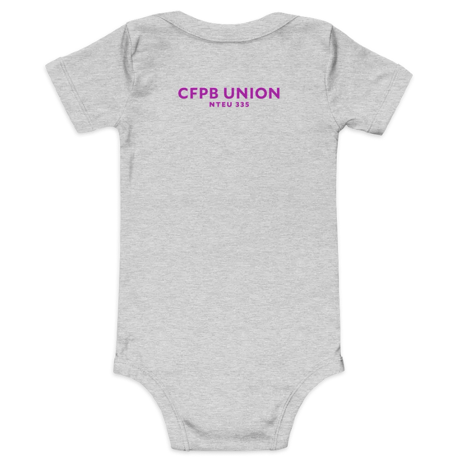 Save the CFPB Onesie (Purple) product image (2)