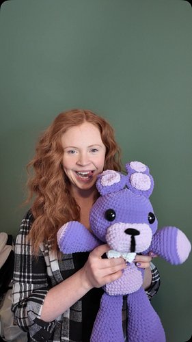 Treat yourself crochet! #crochet #yarn #amigurumi #fnaf #crocheting #amigurumicrochet #crochetlove