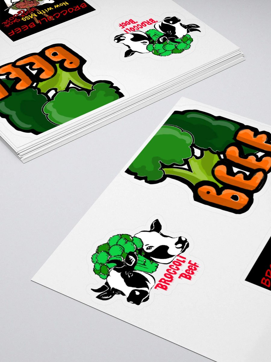 Broccoli Beef Sticker Pack product image (4)