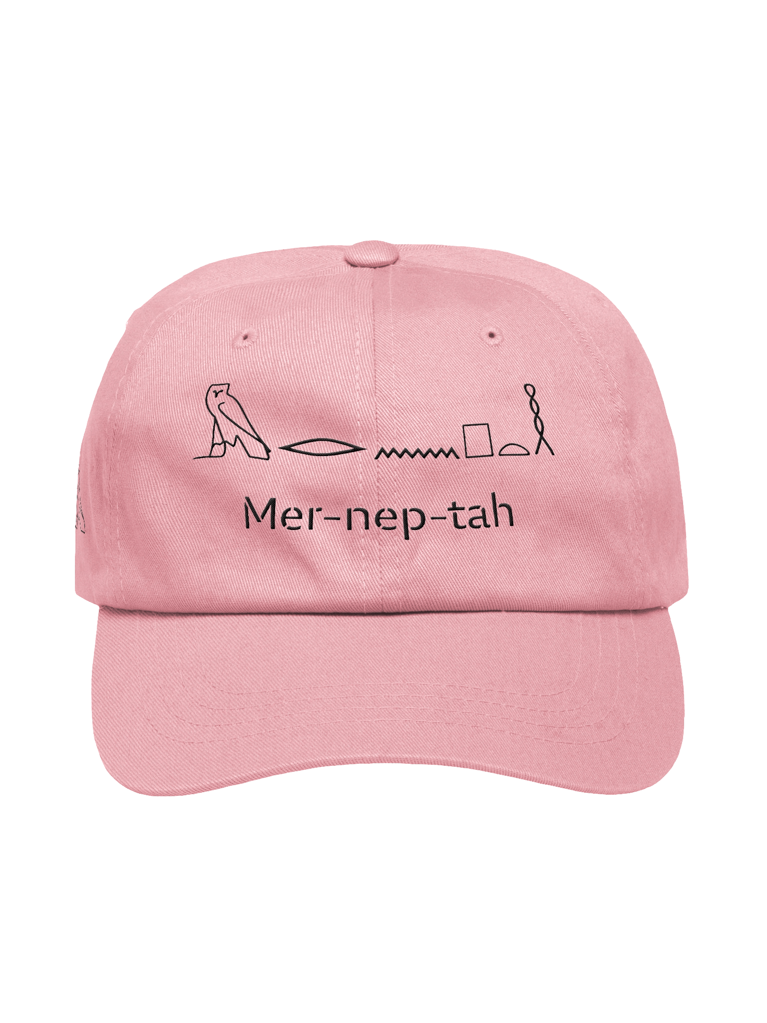 Merneptah Hieroglyphic Cap - Pink | Modern Pharaoh Style product image (5)