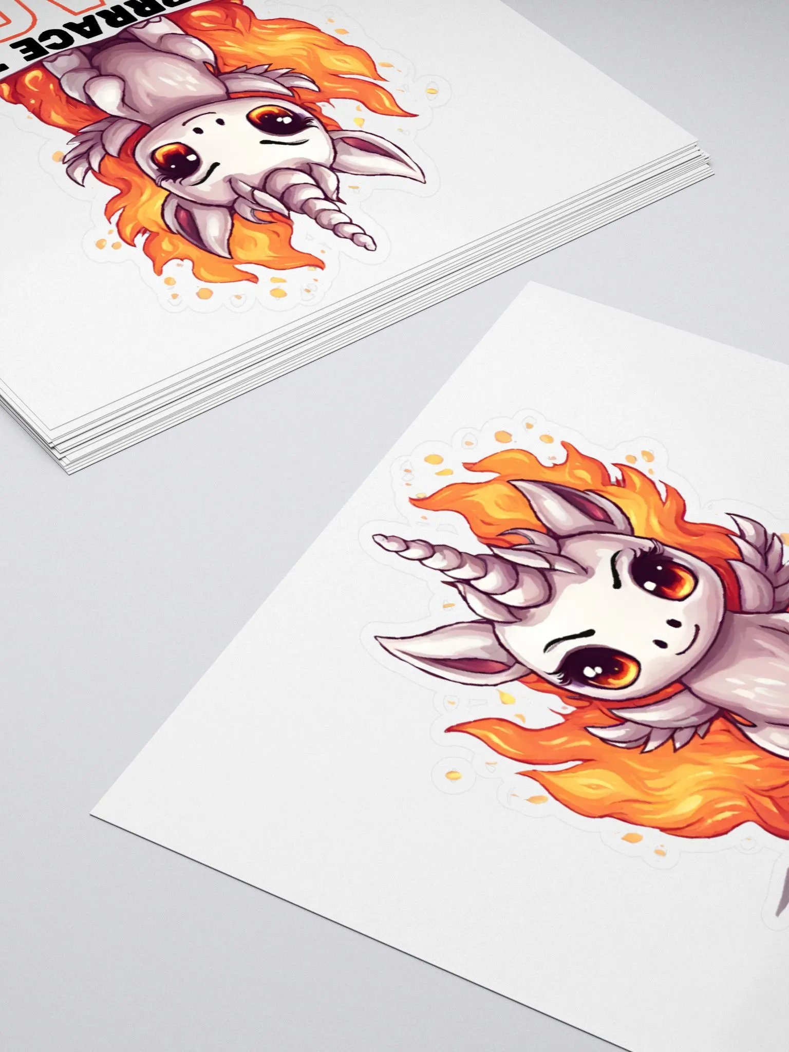 Unicorn Chaos Sticker product image (4)