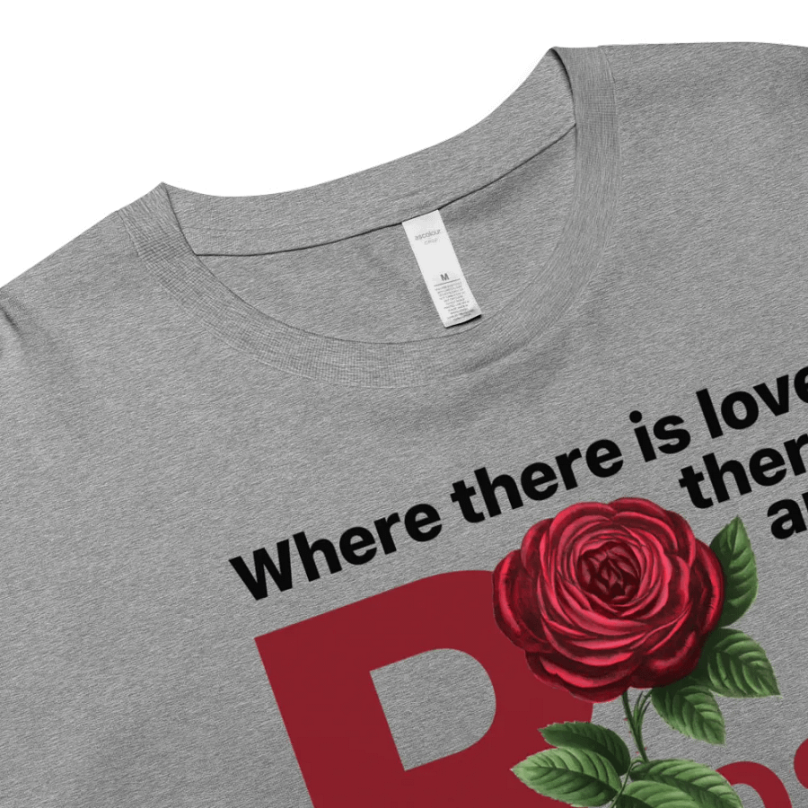 BUIII: Where there is love, there are rose Crop Tops product image (6)