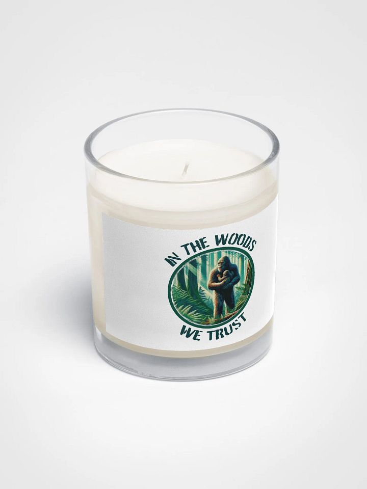 IN THE WOODS WE TRUST SOY CANDLE product image (2)