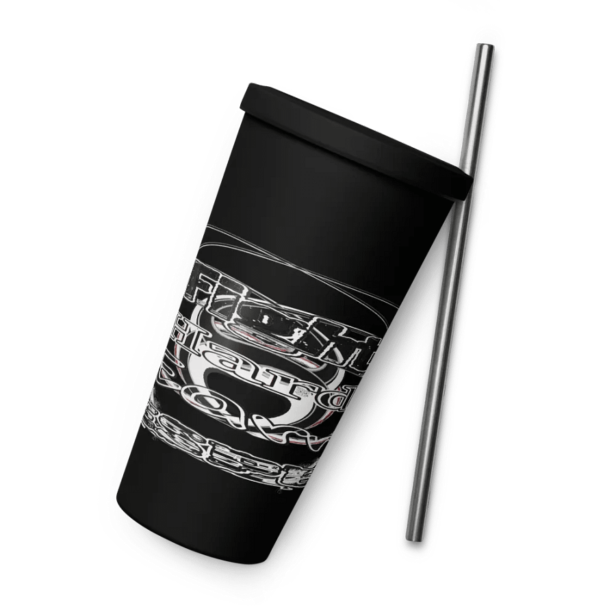 Fight Hard Earn Respect - Insulated Tumbler with a Straw product image (6)