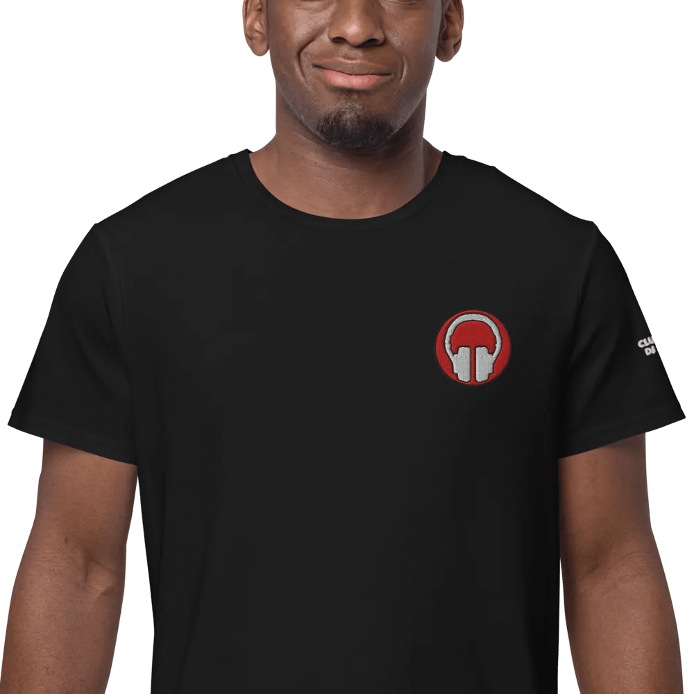 Printful Premium Iconic Headphones Heavyweight Cotton T-Shirt product image (1)