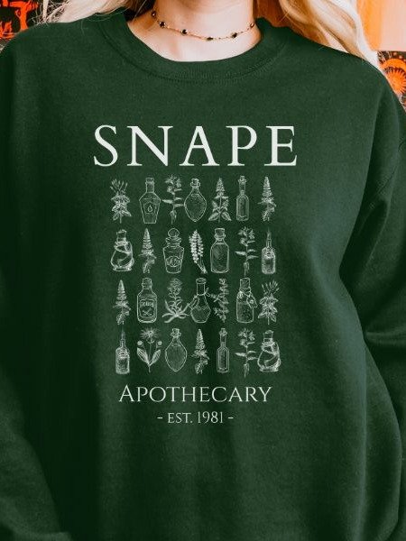 Snape Apothecary Cozy Minimalist Fall Sweatshirt product image (37)