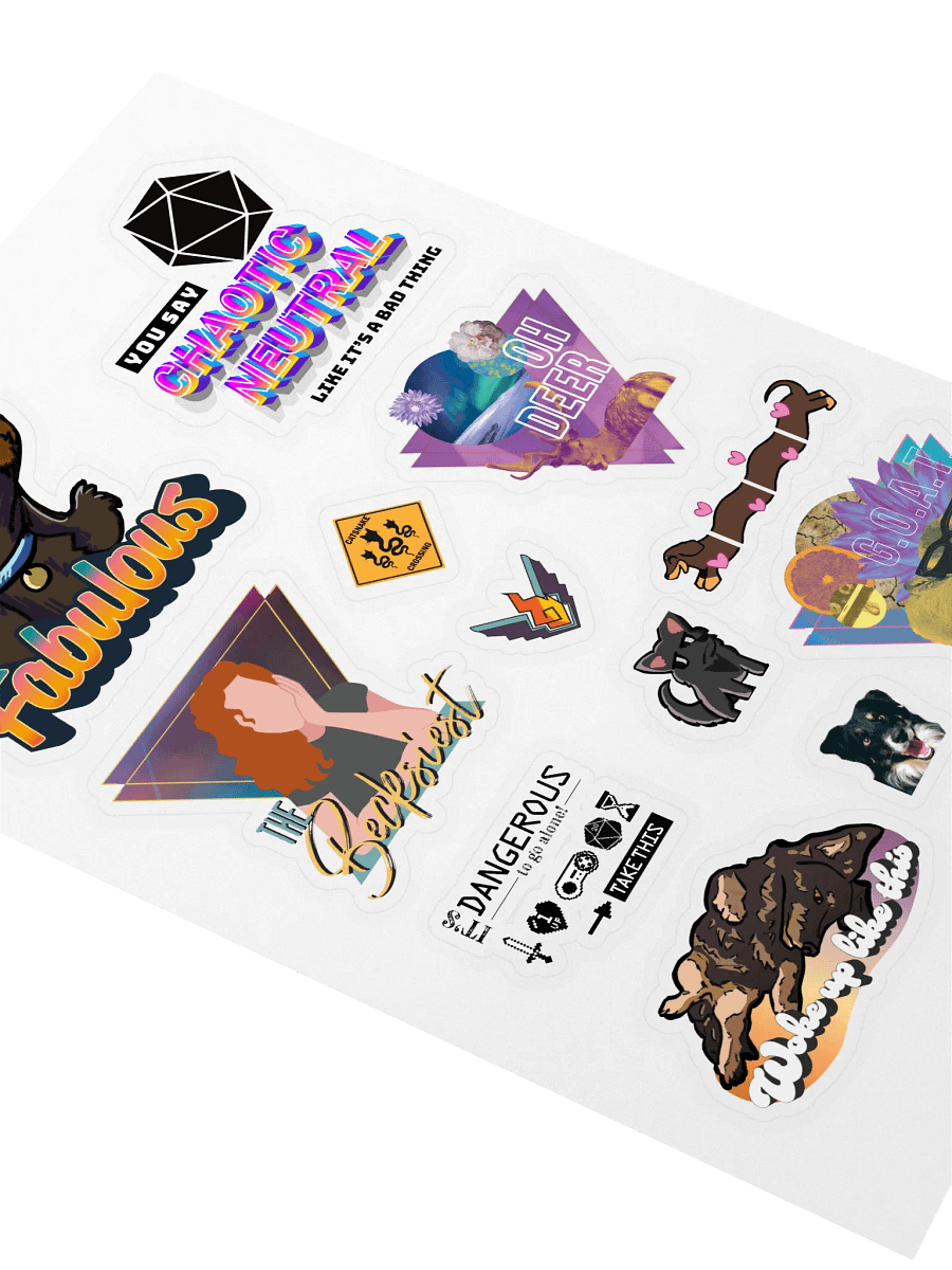 TheBecksiest Collection 1 - Sticker Sheet product image (2)