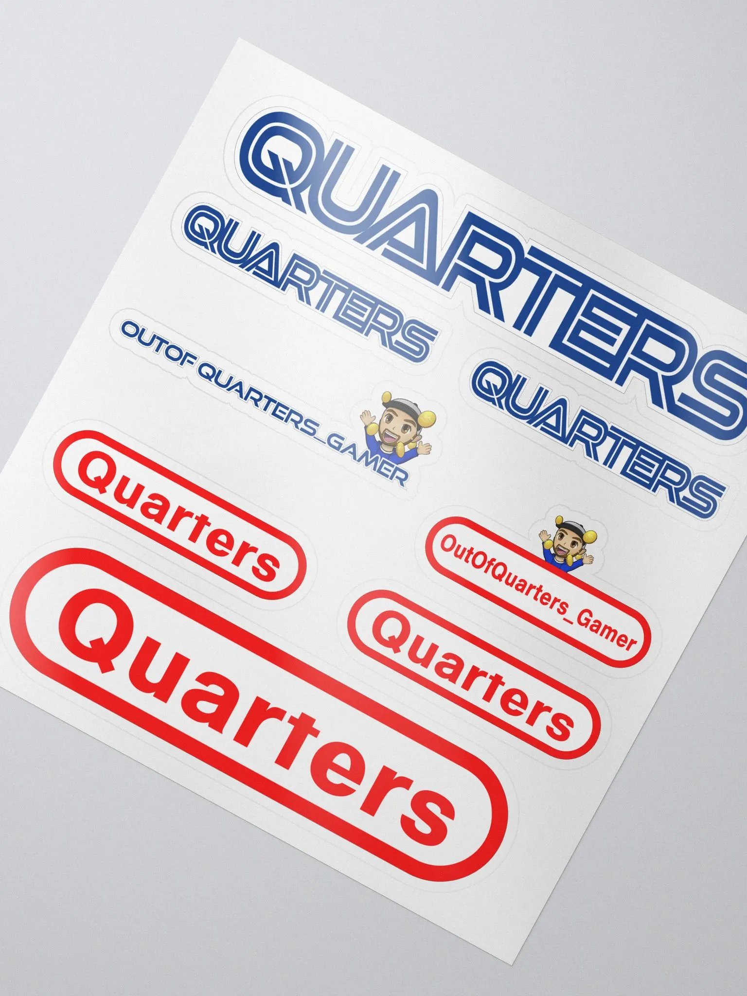Quarters | Sega & Nintendo Sticker Set product image (2)