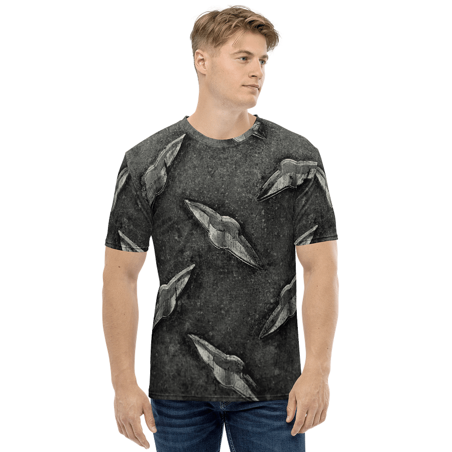 Metallic Diamond Plate All-Over T-Shirt product image (2)