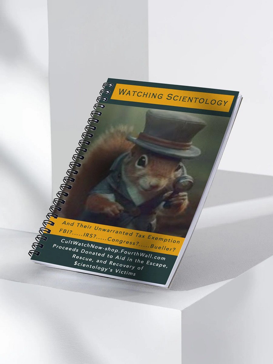 Notebook - Watching Scientology's IRS Exemption product image (3)
