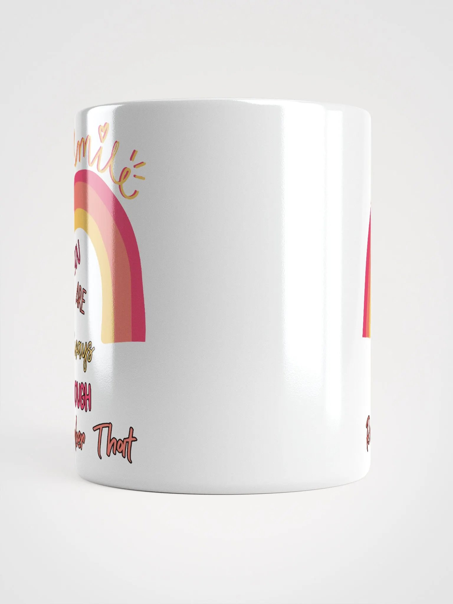 Rainbow Smile Motivational Mug product image (14)