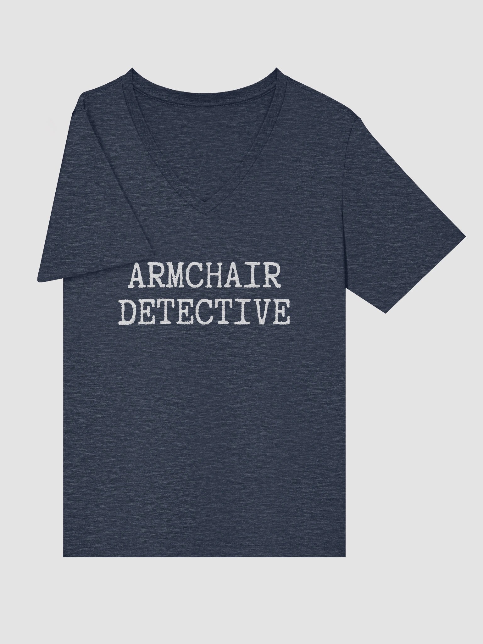 Armchair Detective V-Neck T-Shirt product image (5)