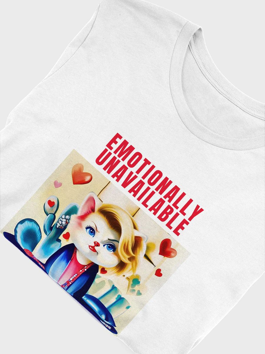 Emotionally Unavailable But Cute Unisex Heavy Cotton product image (5)