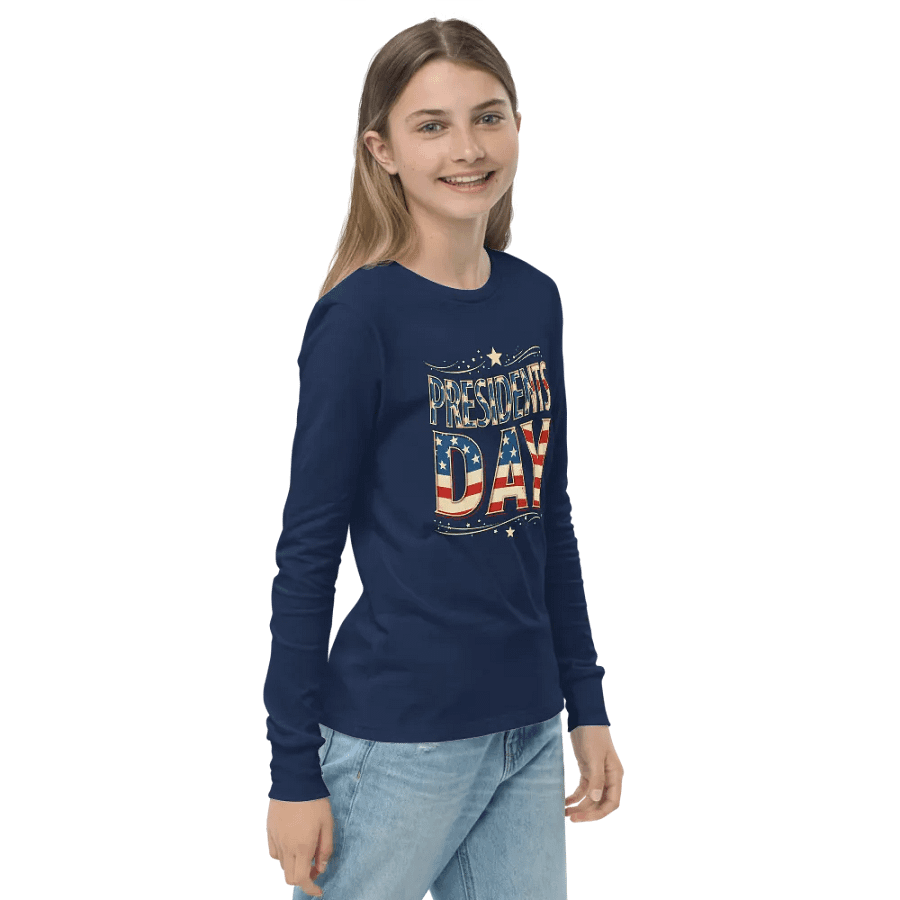 Patriotic Presidents Day Youth Tee product image (16)