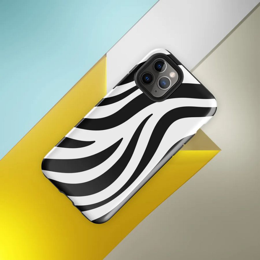 Zebra Print iPhone® Tough Case product image (8)