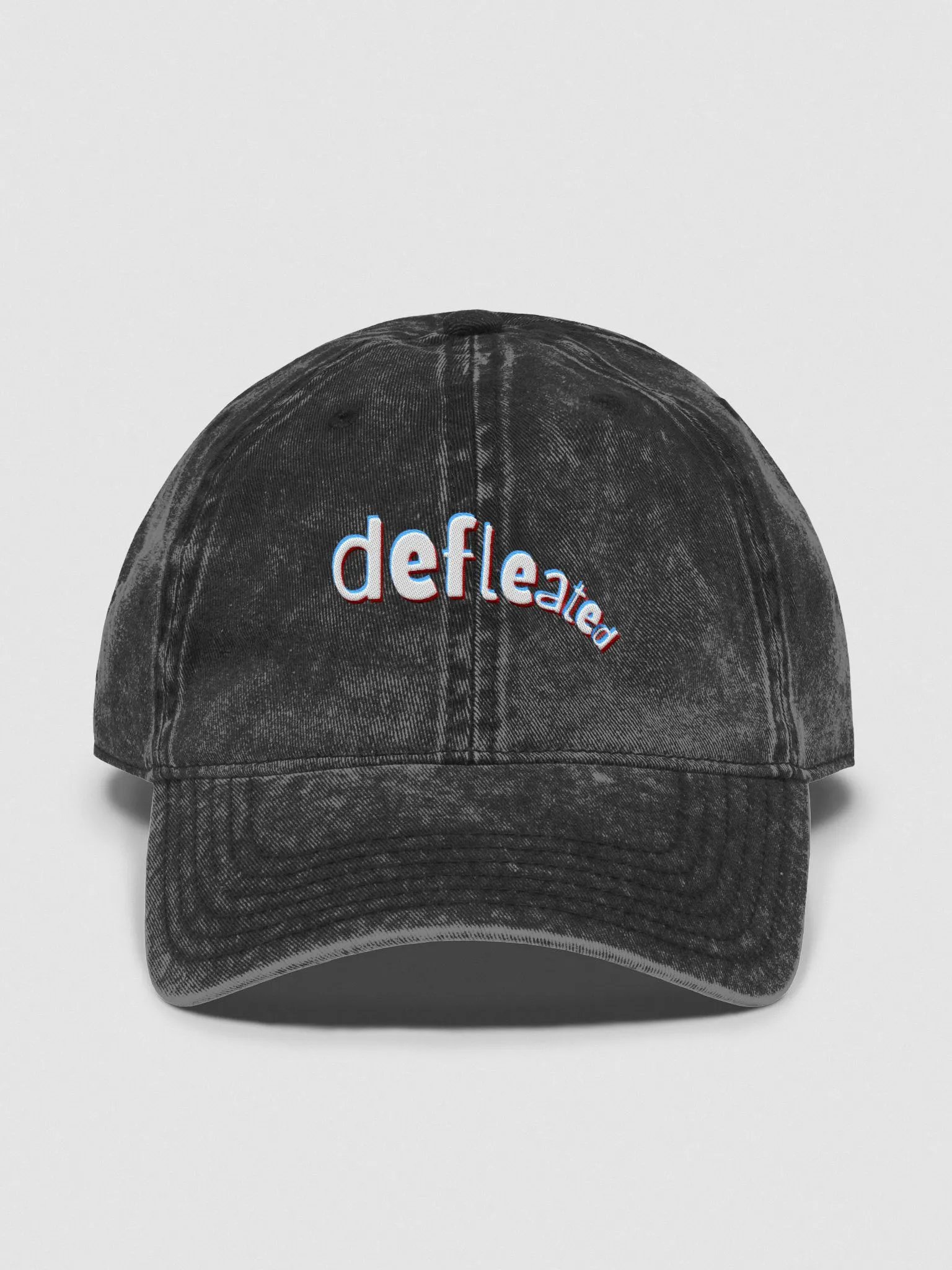 DEFLEATED vintage wash dad hat product image (1)
