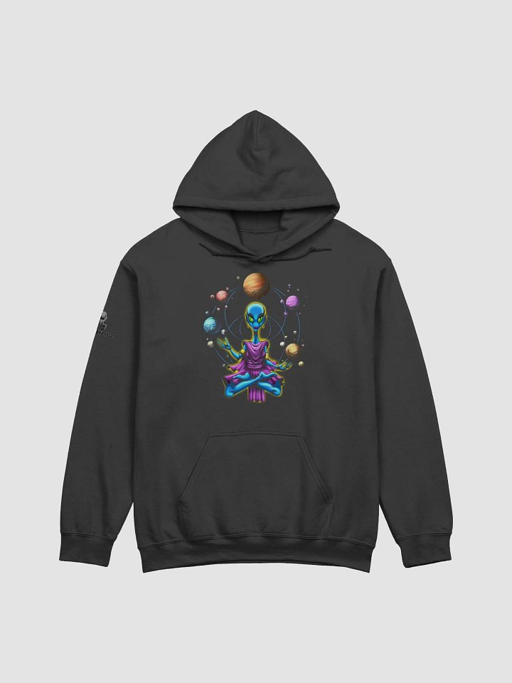 Meditating Alien - Hoodie product image (2)