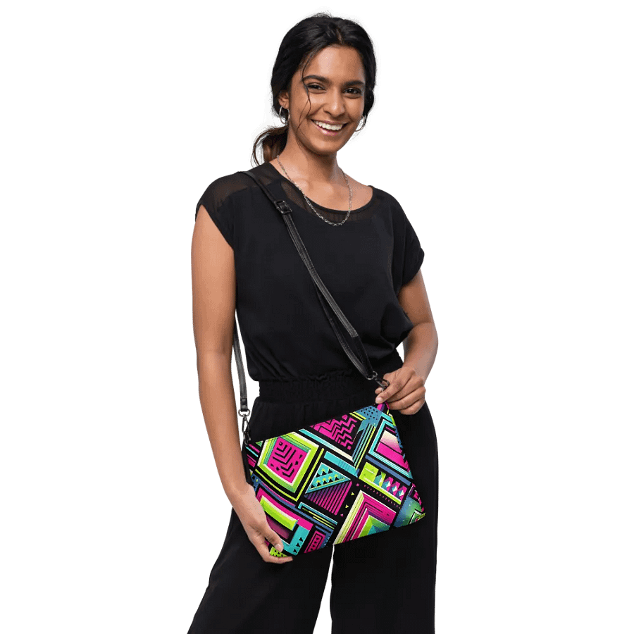 Neon Pop Art Crossbody Bag product image (10)