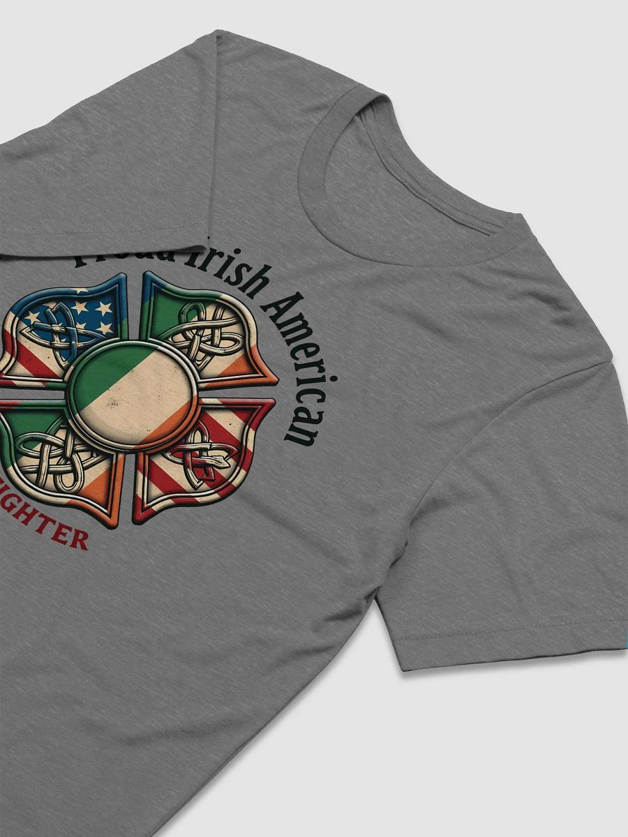 Proud Irish American Firefighter Triblend T-Shirt product image (12)