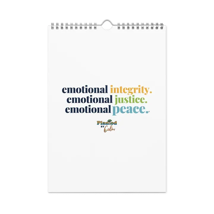 Official Planted By Calm | Calm Keepers Wall Calendar (Choose Start Day and Size) product image (1)