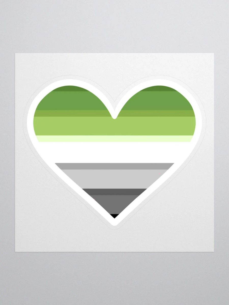 Aromantic Pride Sticker product image (3)