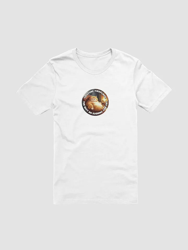 Cozy Cat - YouTube Fireplace: The Best an Evening Can Get | Tee product image (1)