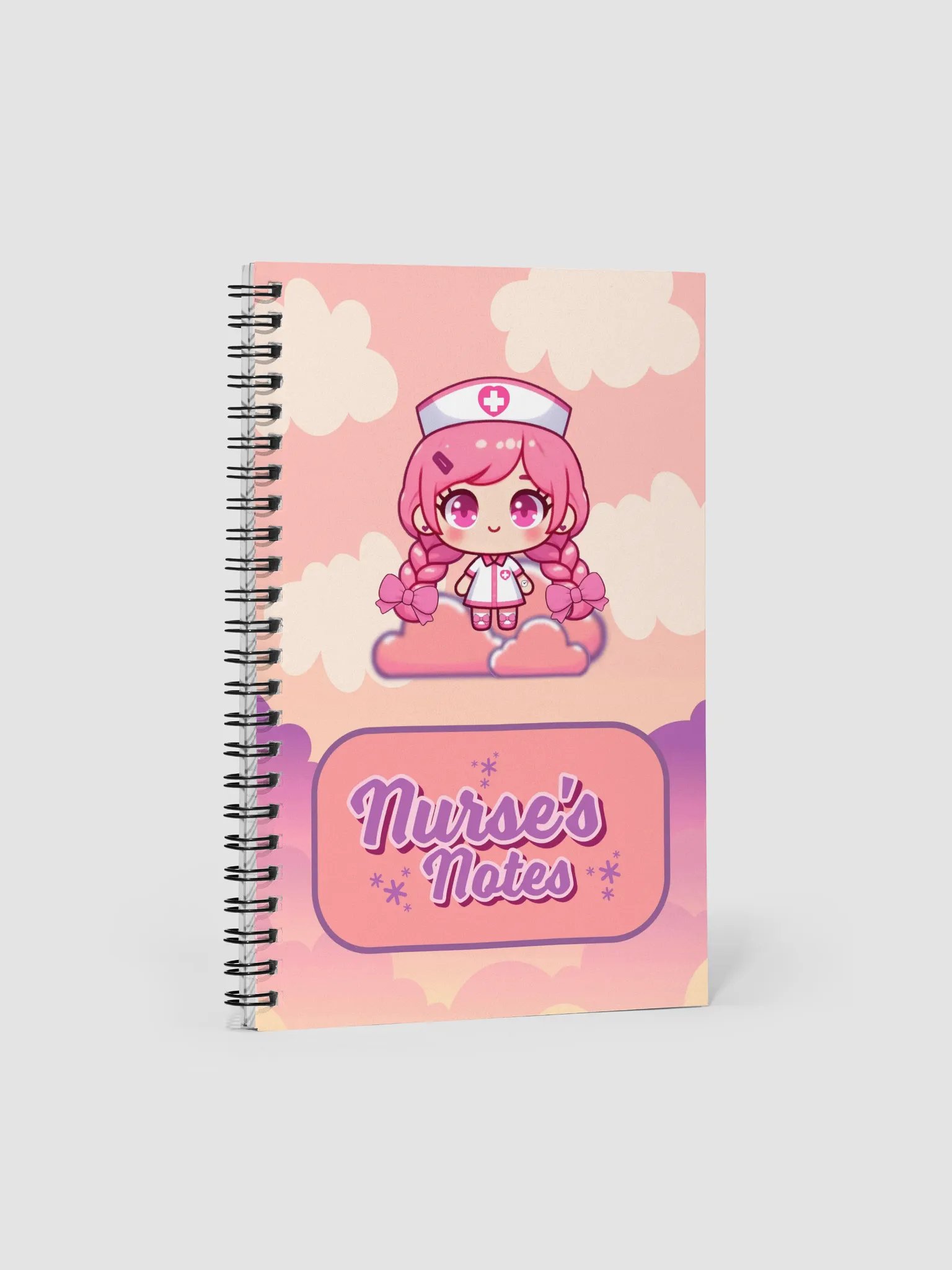 Sunset Sissi Spiral Notebook product image (1)