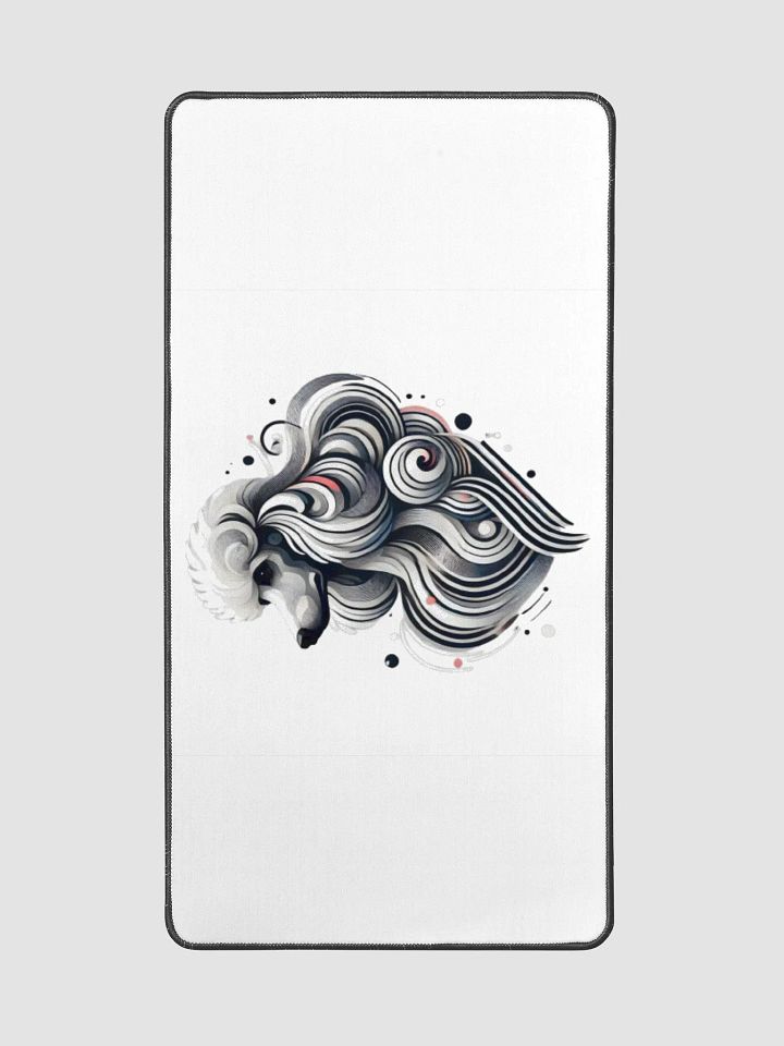 Abstract Poodle Desk Mat product image (2)