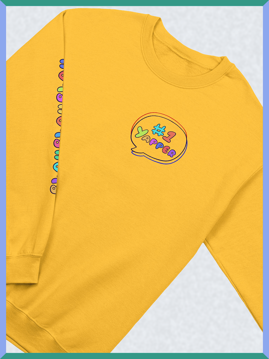#1 Yapper - Crew Neck Sweatshirt product image (2)