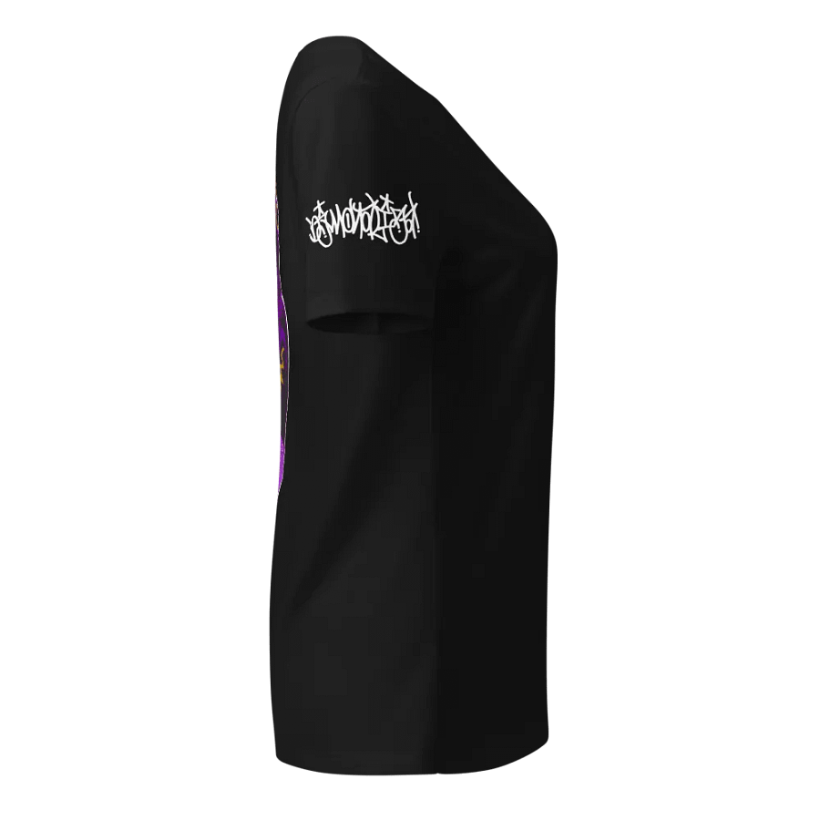 Ladies V-neck (logo in back & Sleeve) product image (7)