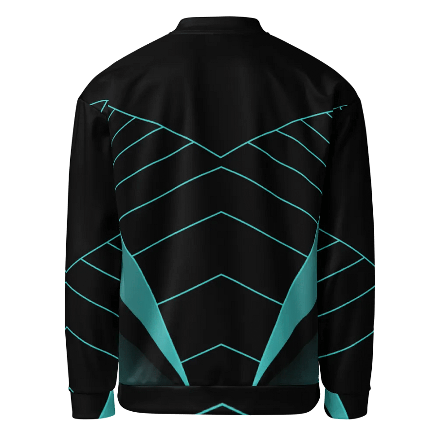 Futuristic Vortex All-Over Print Bomber Jacket product image (8)