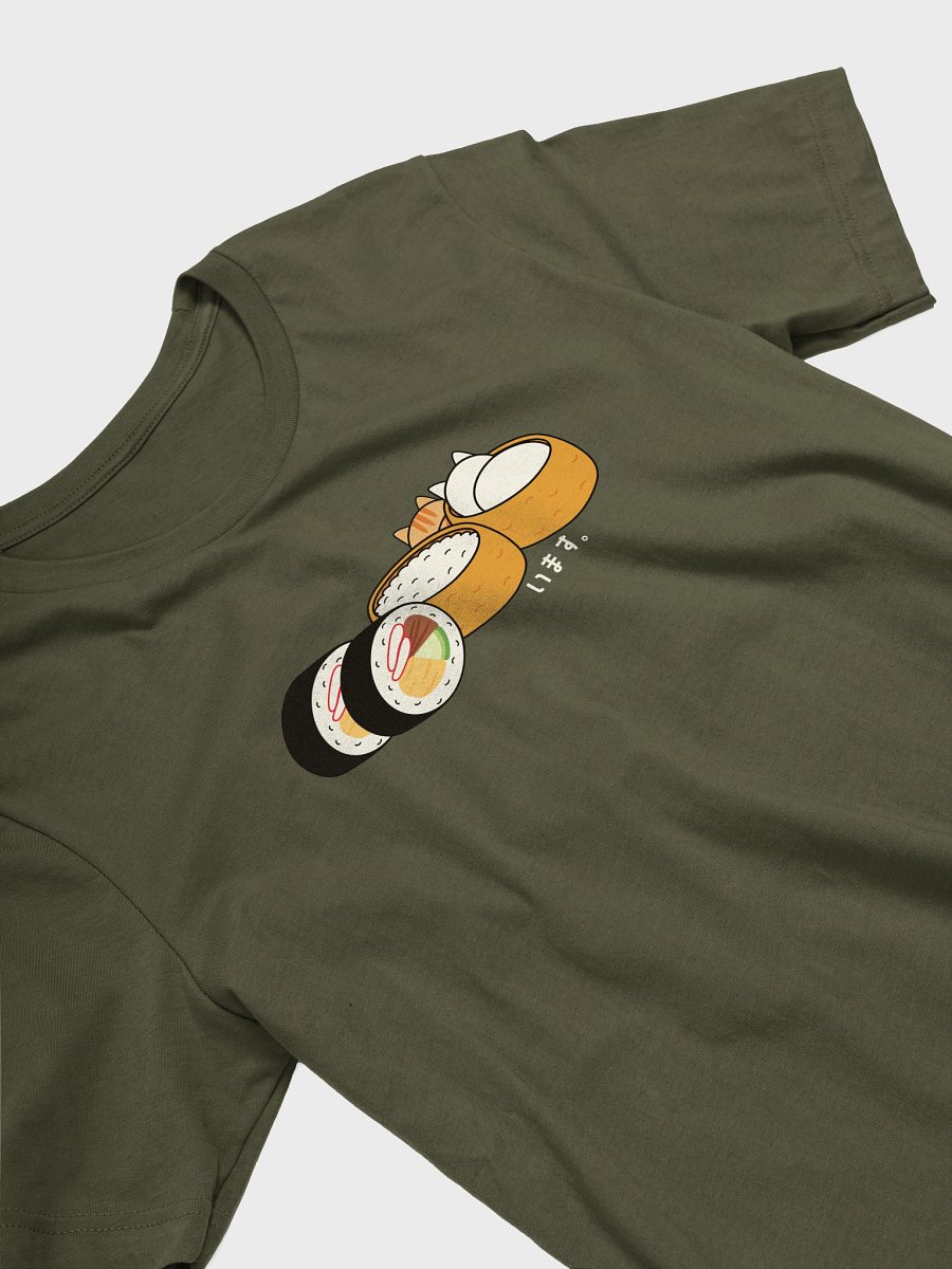 Inari Sushi and Futomaki Cat Unisex T-shirt product image (12)