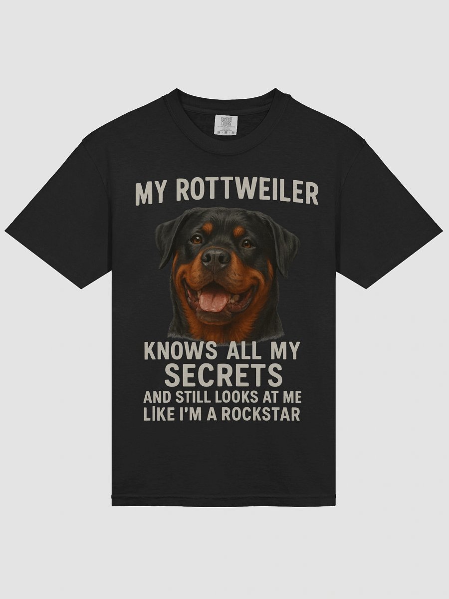 Rockstar Rottweiler Cotton Tee product image (14)