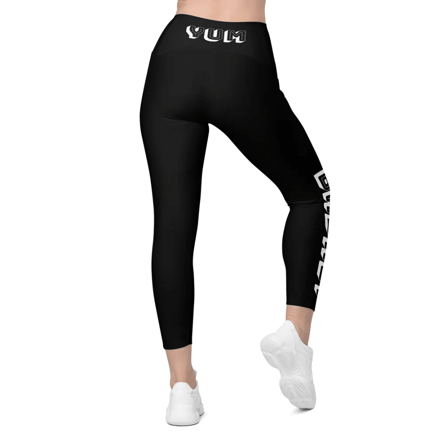 BADHIT All-Over Leggings with Pockets product image (1)