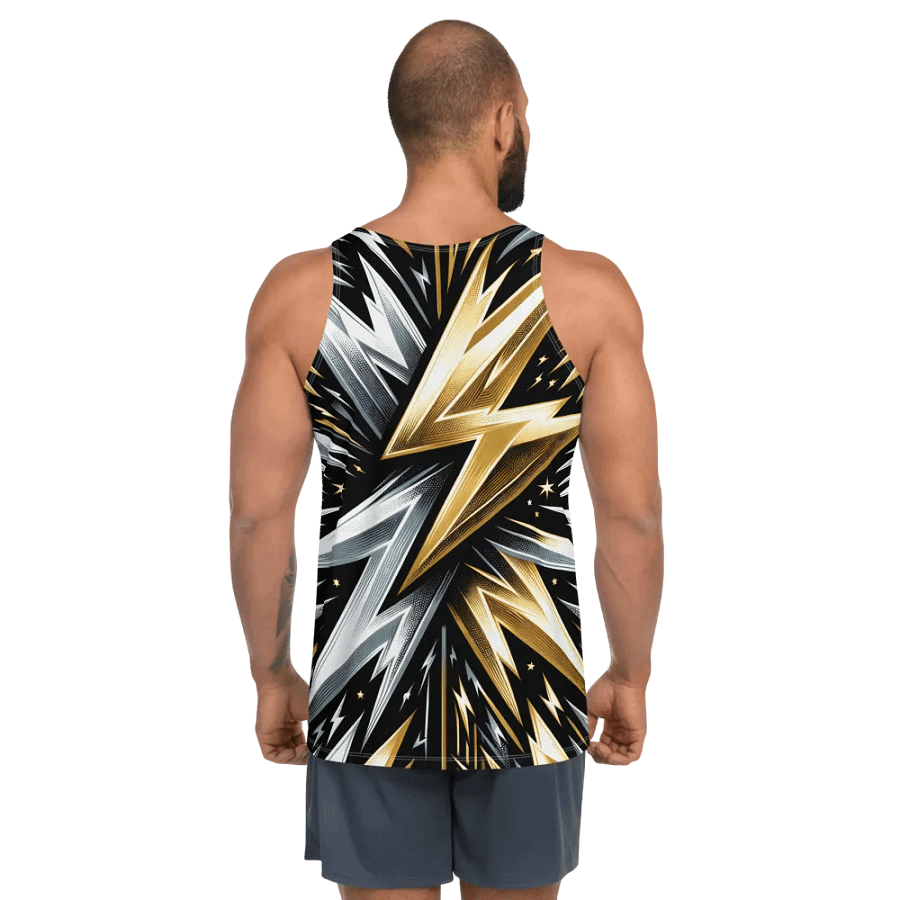 T3 Electric Glamour Lightening Mens Tank product image (2)