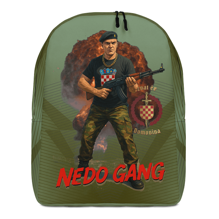 Explosive Patriot All-Over Print Backpack product image (1)