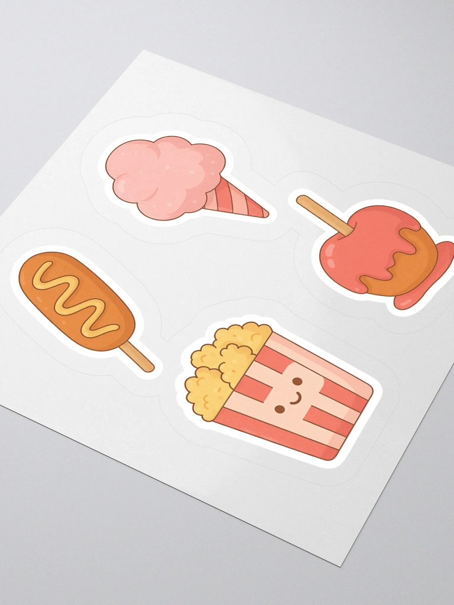 Carnival Foodie Kiss Cut Stickers Set product image (7)