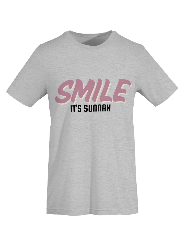 Light "Smile It's Sunnah" T-Shirt in Dusty Rose product image (1)