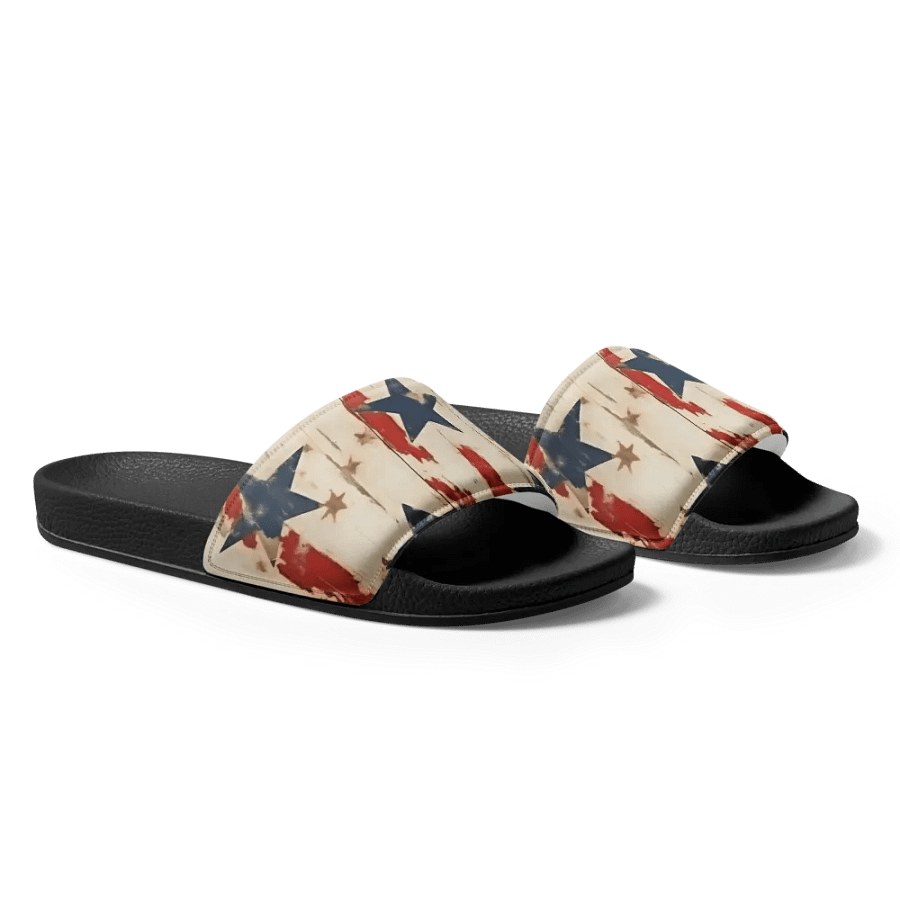 Patriotic Womens Slides Stars and Stripes product image (3)
