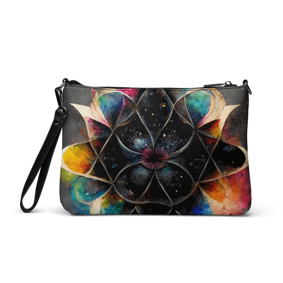 Vibrant Geometric Mandala Crossbody Bag product image (3)