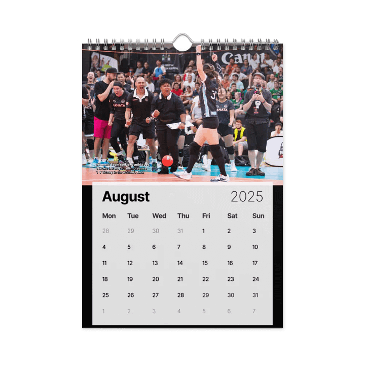Team Canada Gold 2025 Calendar product image (2)