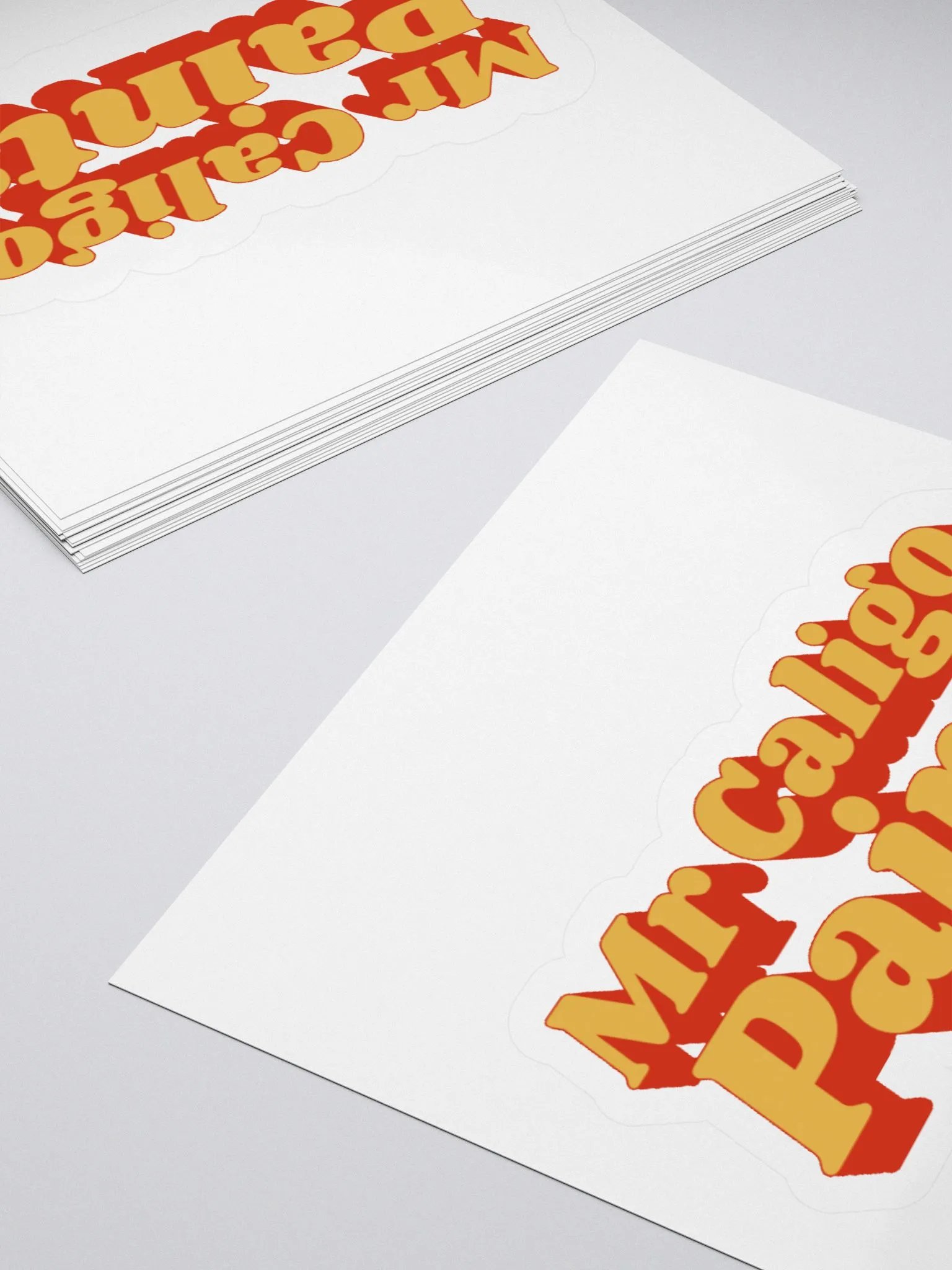 Mr Caligo Paints - Kiss Cut Sticker product image (12)