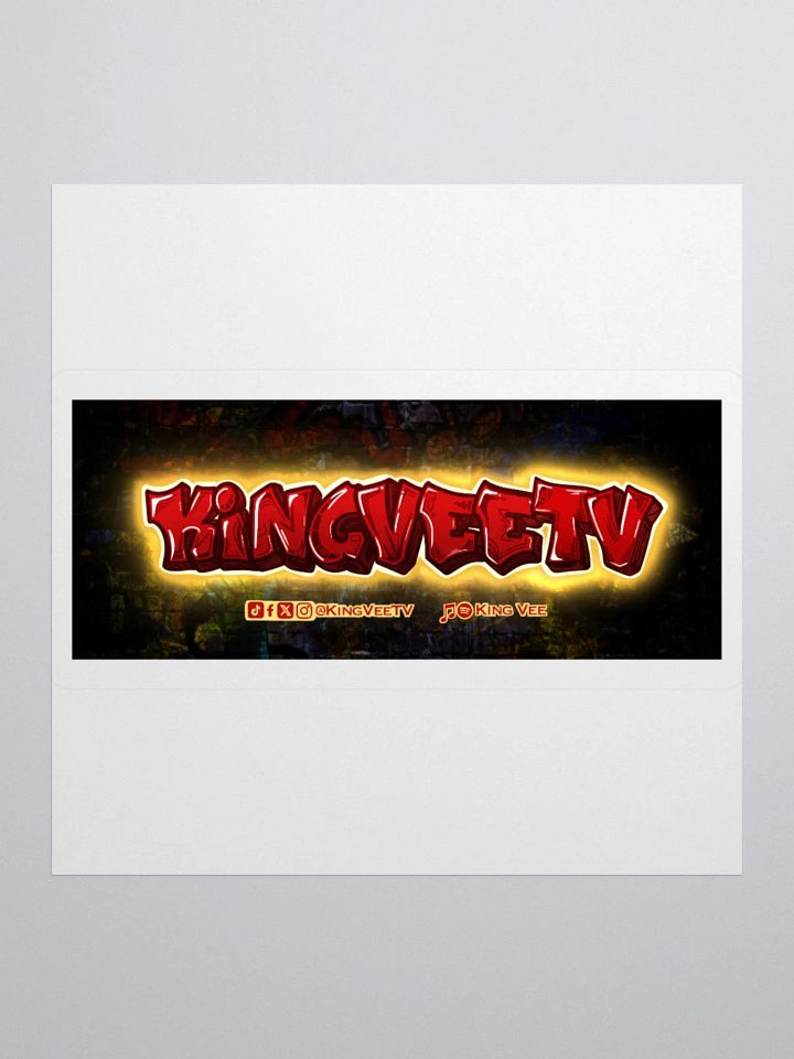 Graffiti KingVeeTV Sticker Set product image (1)