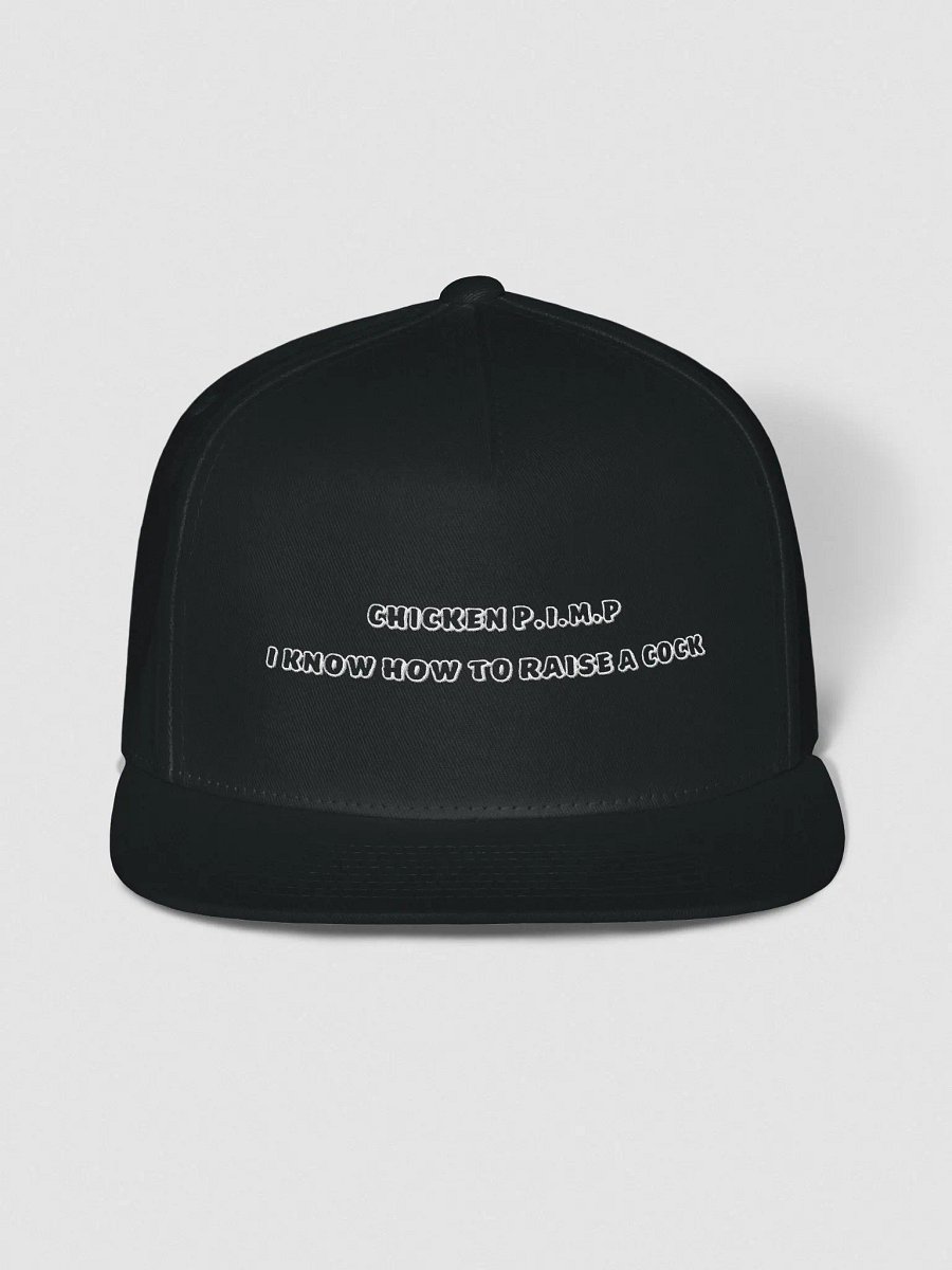 Chicken PIMP Yupoong Flat Snapback Cap product image (1)