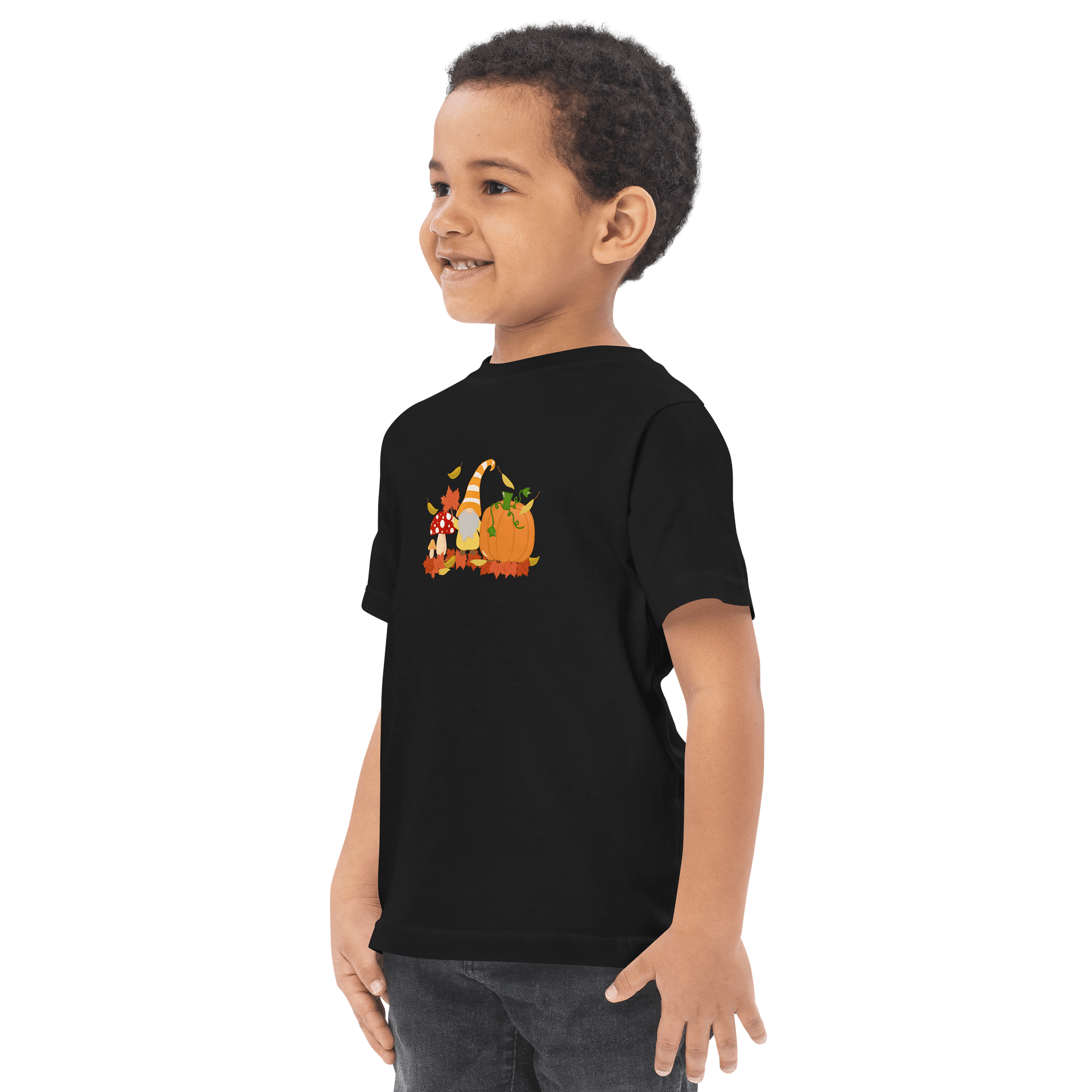 Fall with my Gnomies Toddler Jersey T-Shirt product image (3)