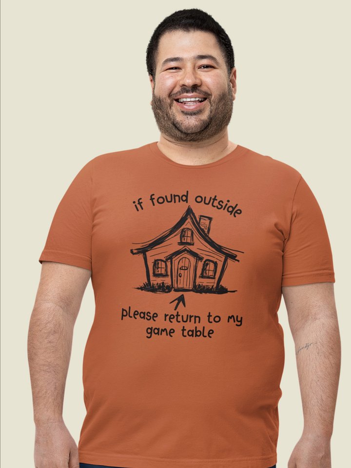 Funny Socially Awkward High Vis Board Gamer Shirt product image (1)