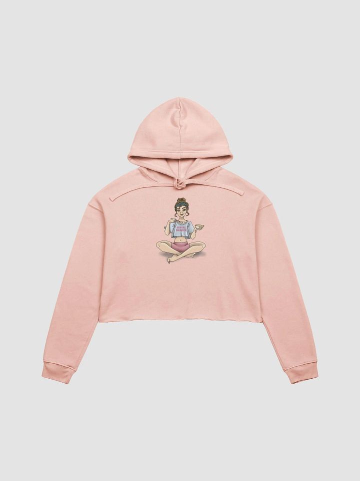 Serial Napper Girly Girl Crop Hoodie product image (1)