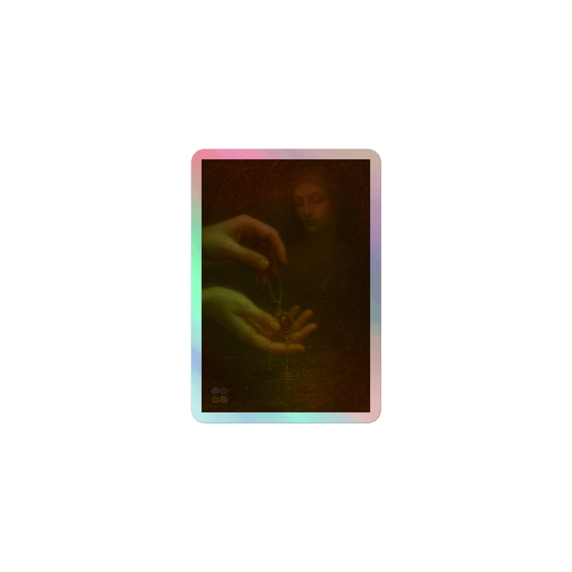 Fortuna Virilis' Jewelry Cleansing Holographic Sticker product image (1)