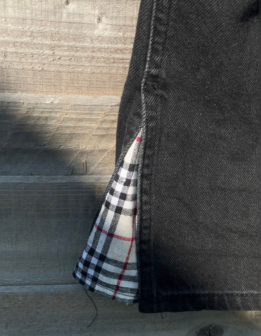 denim skirt and legwamer set! product image (3)
